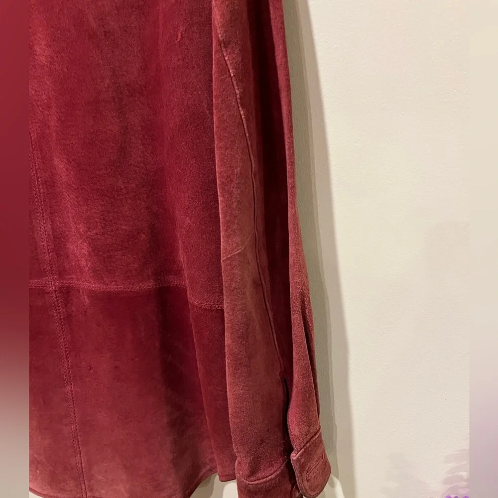 Pig suede jacket - Picture 11 of 14